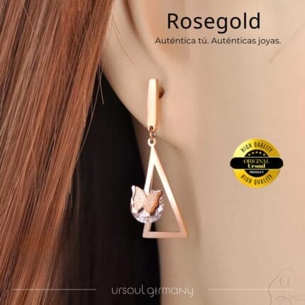 "El Despertar Dorado Brillante" Aretes: Celebra tu Belleza en Evolución