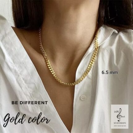 Elegante cadena color Gold