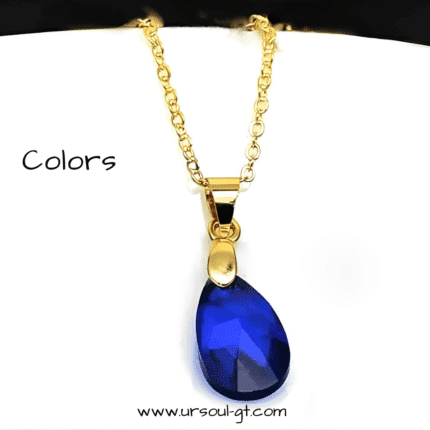 Exclusiva cadena con dije colección Crystals