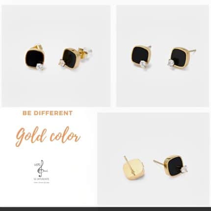 Modernos aretes colección minimalista