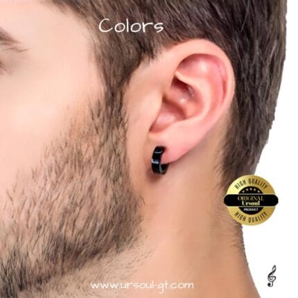 Arete para caballero colección Colors
