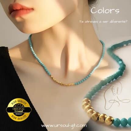 Bella gargantilla colección Verano Gold Color